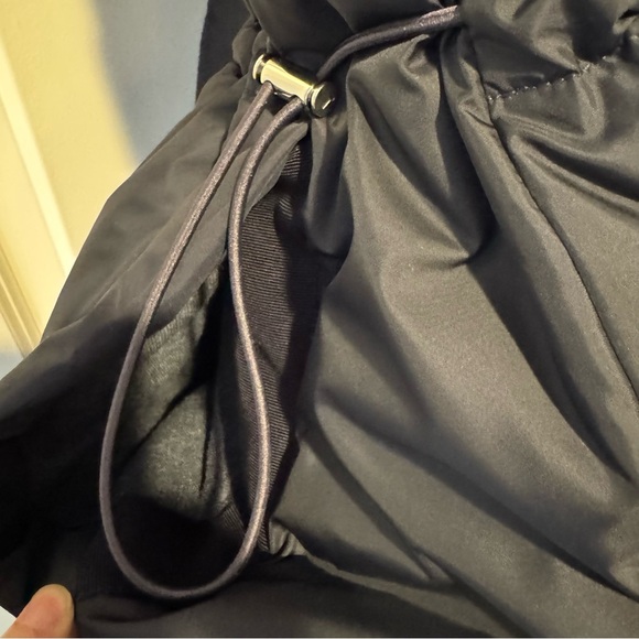 NWT Lafayette 148 Black Recycled Tech Down Puffer Vest | S - Picture 8 of 12